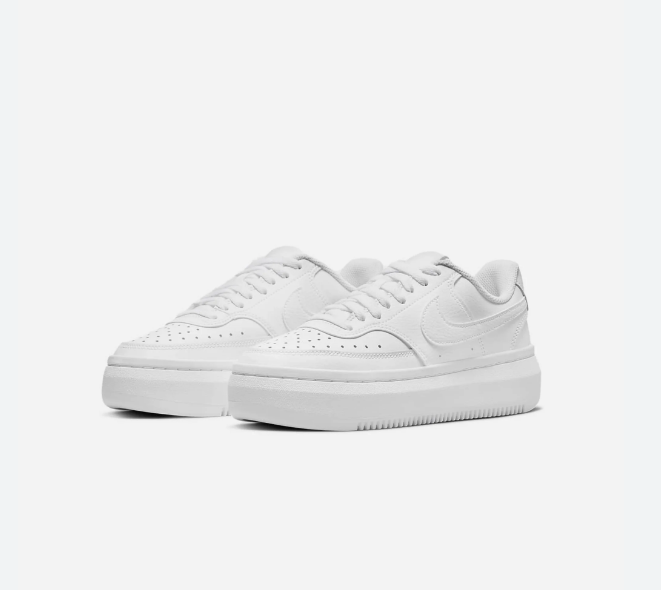 Giày Nike Court Vision Alta Triple White [ DM0113-100 ]