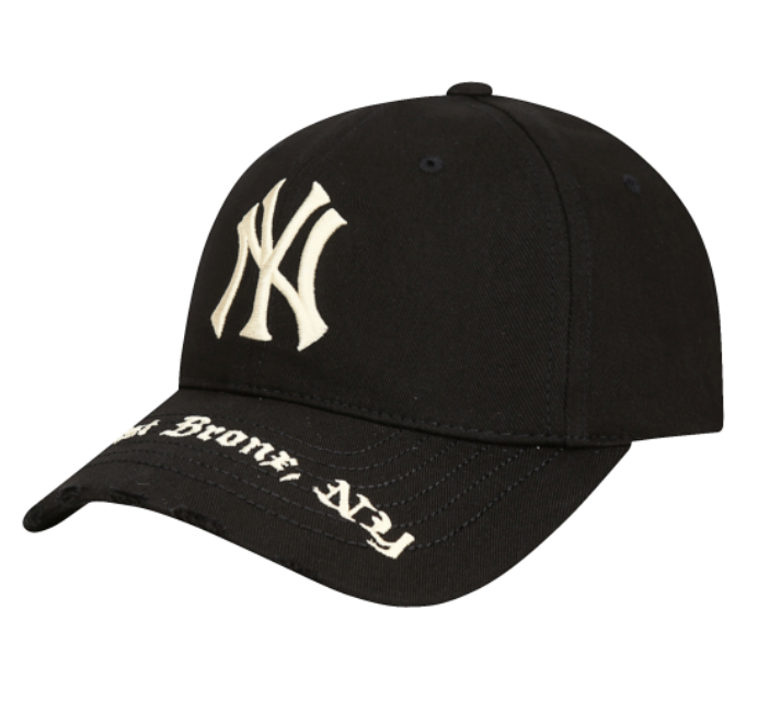 Mũ Lưỡi Trai MLB Gothic Structure New York Black [ 32CPKP111-50L ]