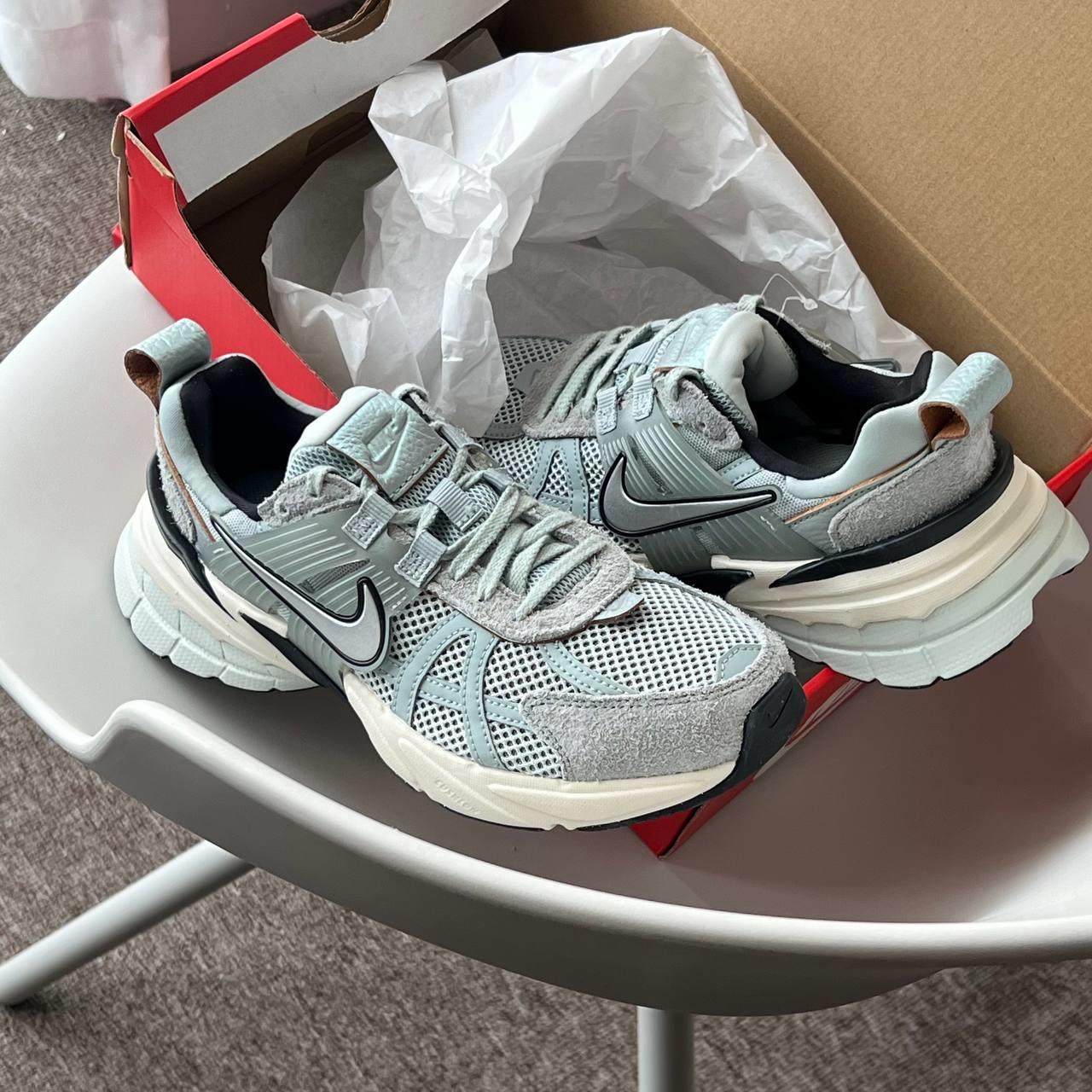 Giày Nike V2K Run Light Orewood Brown [ FN6703-003 ]