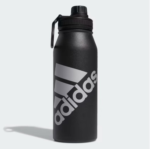 Bình Giữ Nhiệt Adidas Metal Bottle 1L Black [ CL6089 ]