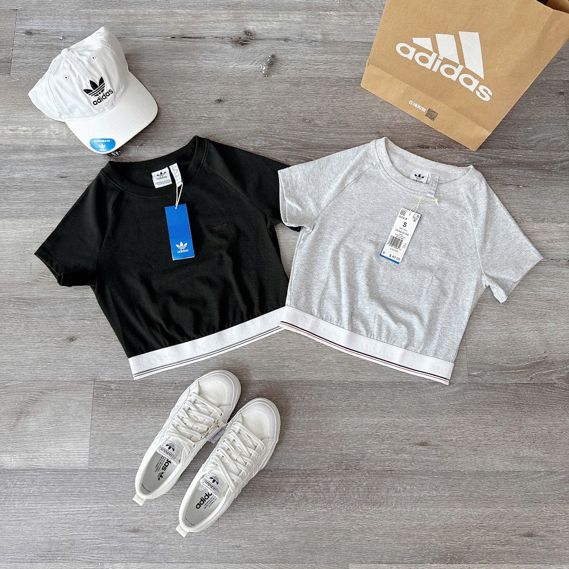 Áo Adidas Tape Waistband Black [ IT9771 ]