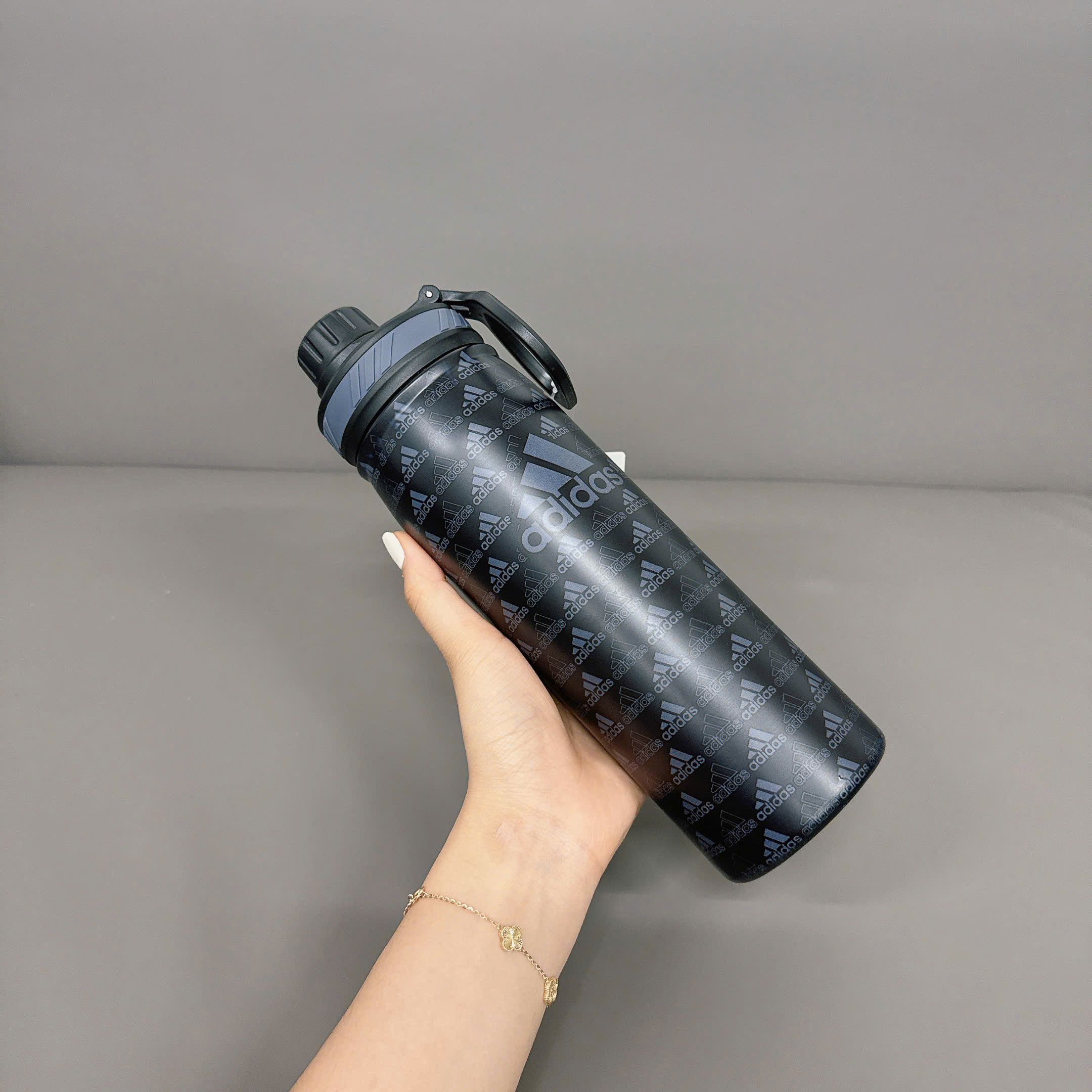 Bình Giữ Nhiệt adidas Steel Bottle 600 ML Black [ GC4244 ]
