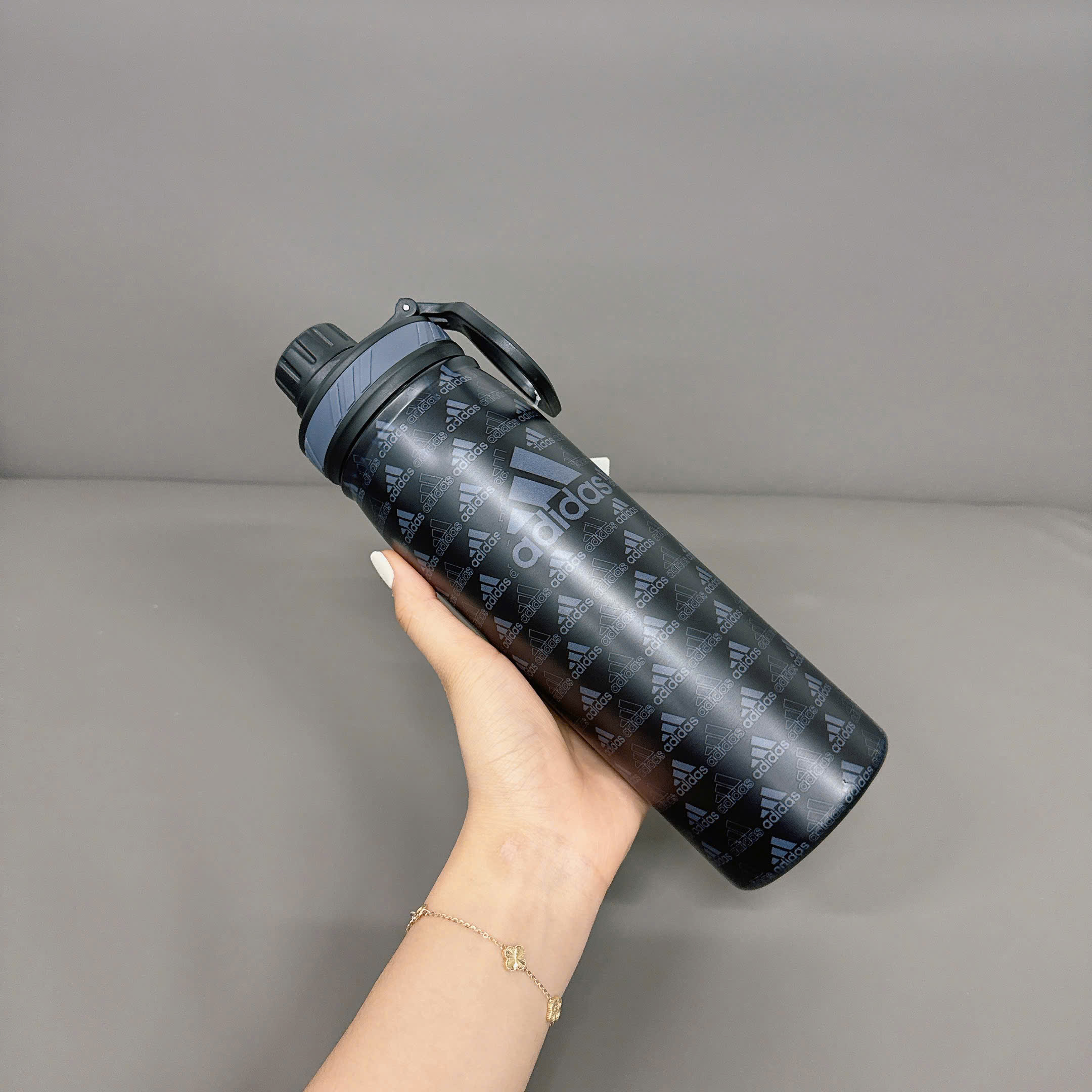 Bình Giữ Nhiệt adidas Steel Bottle 600 ML Black [ GC4244 ]