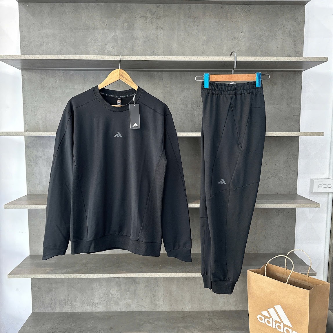 Set Quần Áo Adidas Designed For Training Yoga 7/8 Pants Black [ JE4825 \ JE8031 ]