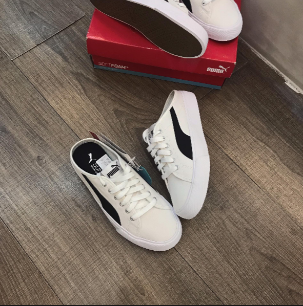 Giày Puma Bari Mule White [ 371318 02 ]