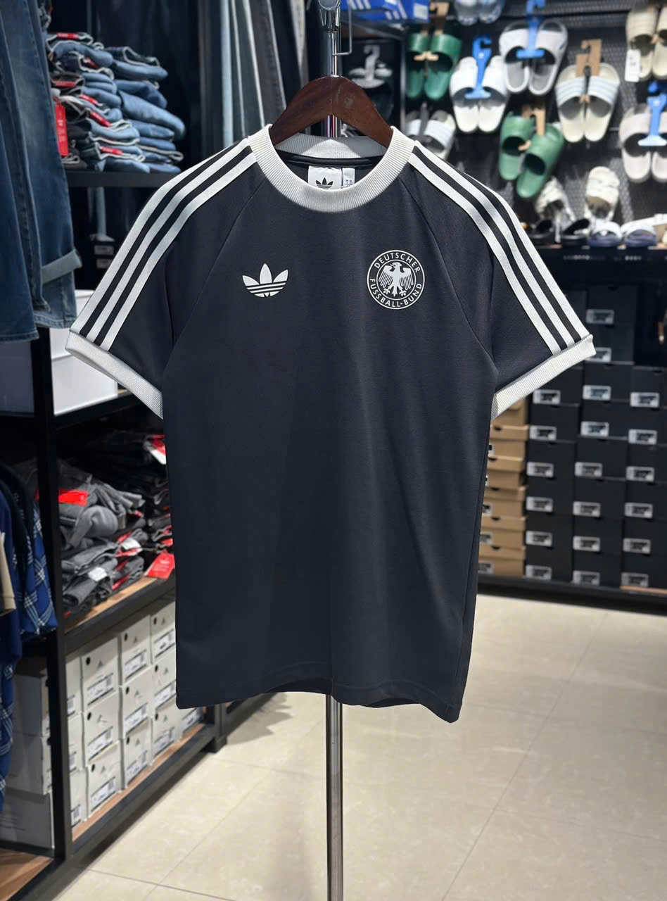Áo Adidas Germany Adicolor Classics 3 Stripes Black [ IU2103 ]