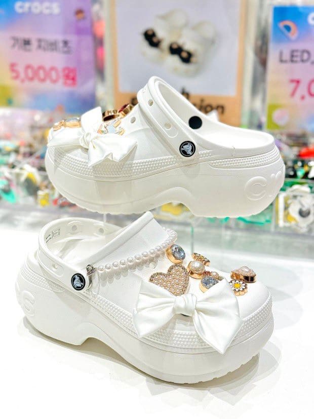 Giày Clog Unisex Crocs Bella White [ 210062-100 ]