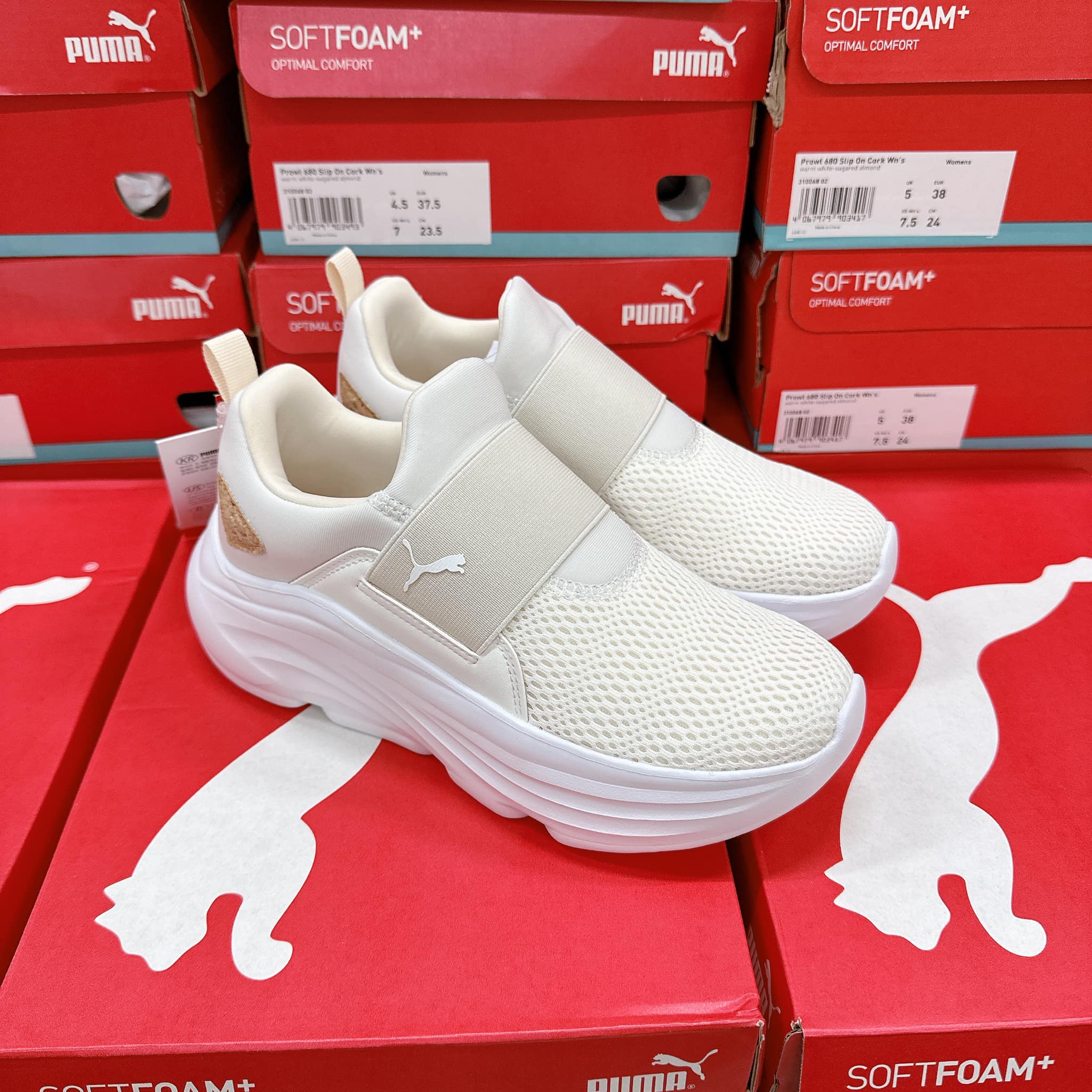 Giày Puma Prowl 680 Slip On Cork [ 310068 02 ]