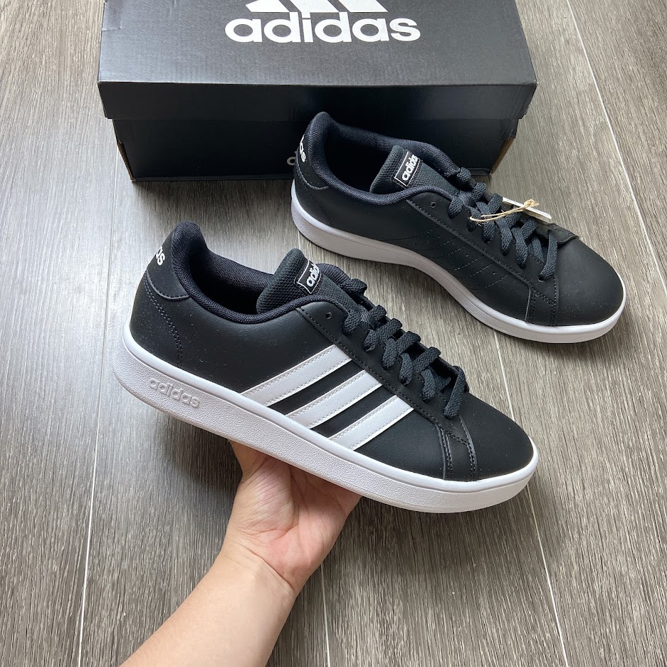 Giày Adidas GRAND COURT BASE Đen ( EE7900 )