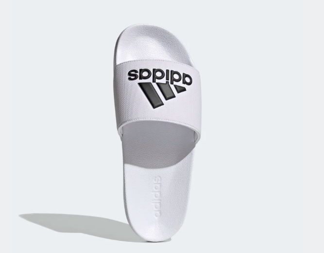 Dép Adidas Adilette Shower White logo Adidas GZ3775
