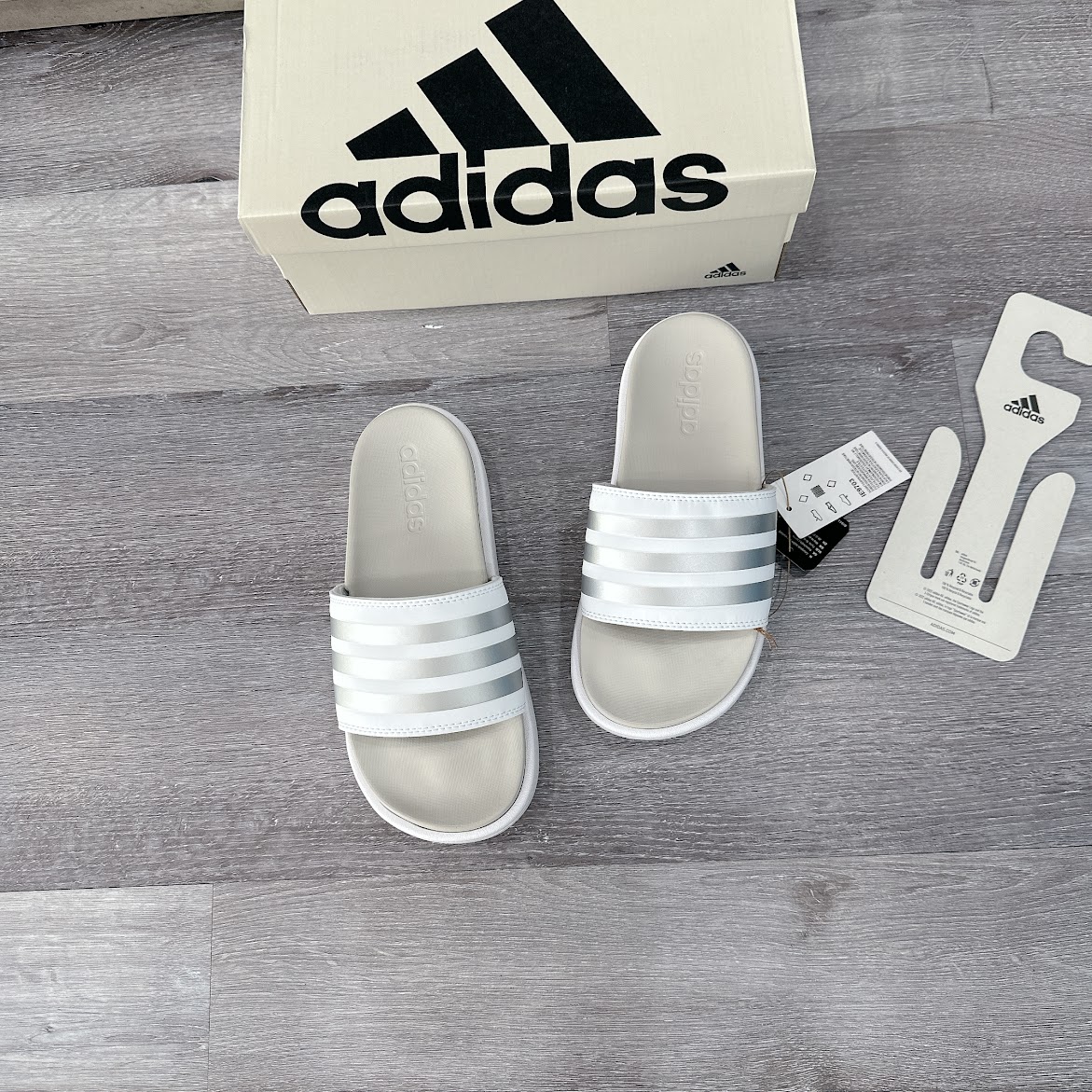 Dép Adidas AILETTE PLATFORM Trắng IE9703