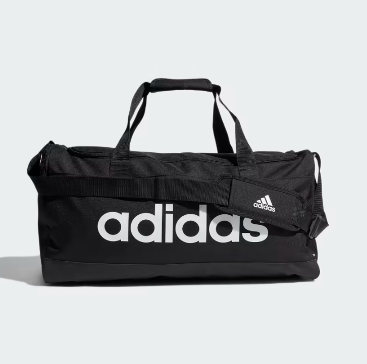 Túi Adidas Duffel Logo Essentials Cỡ Vừa Màu Đen [ GN2038 ]
