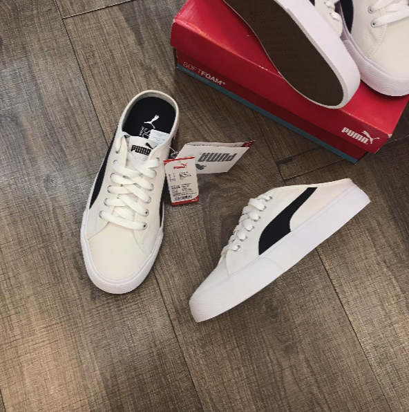 Giày Puma Bari Mule White [ 371318 02 ]