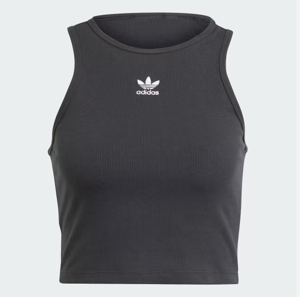 Áo Adidas Essentials Rib Tank Top Black [ IJ8251 ]