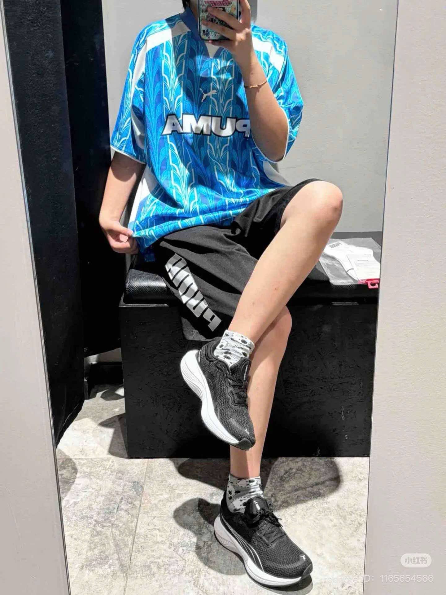 Áo Puma Football Jersey 1 Blue [ 627933 18 ]