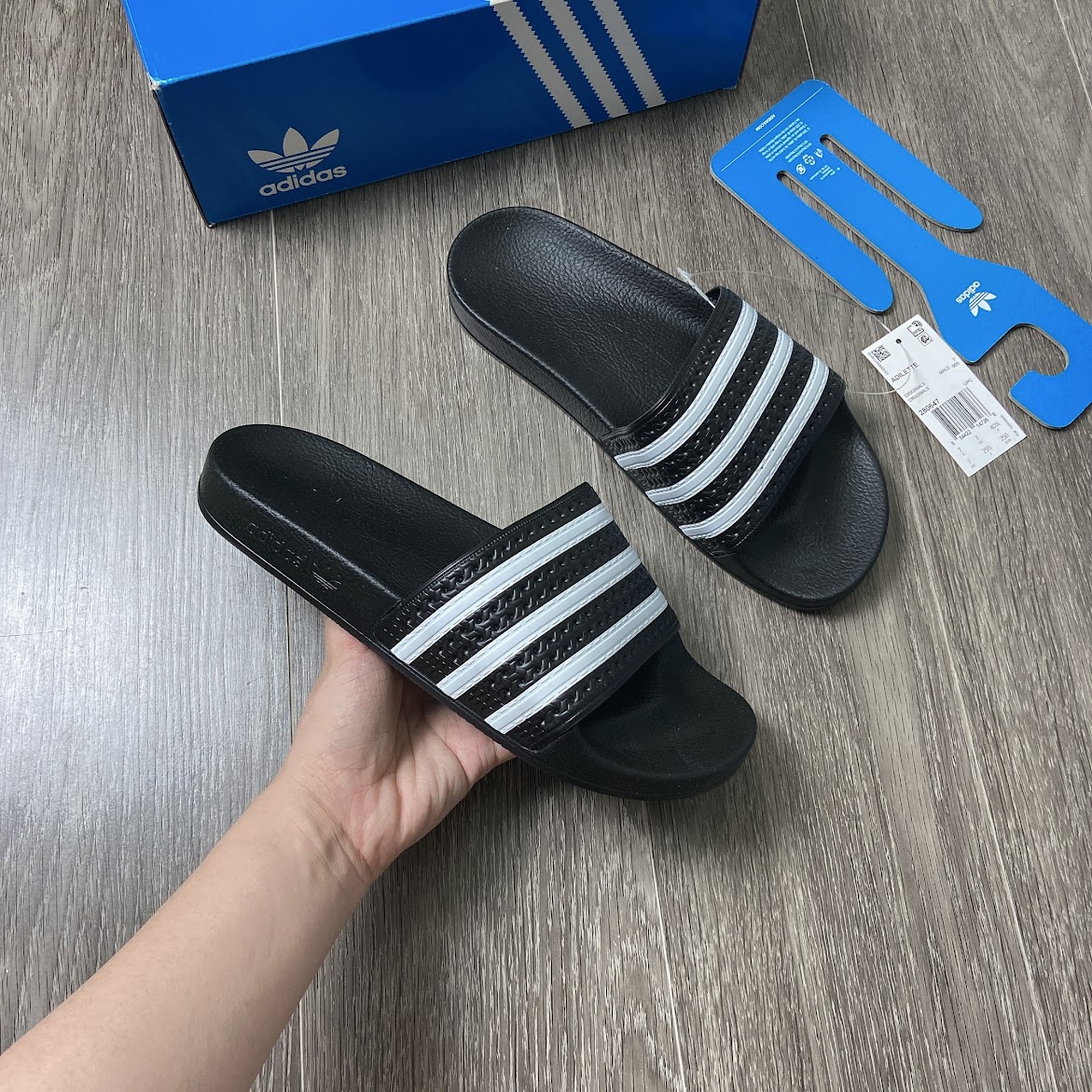 Dép Adidas ADILETTE Đen [ 280647 ]