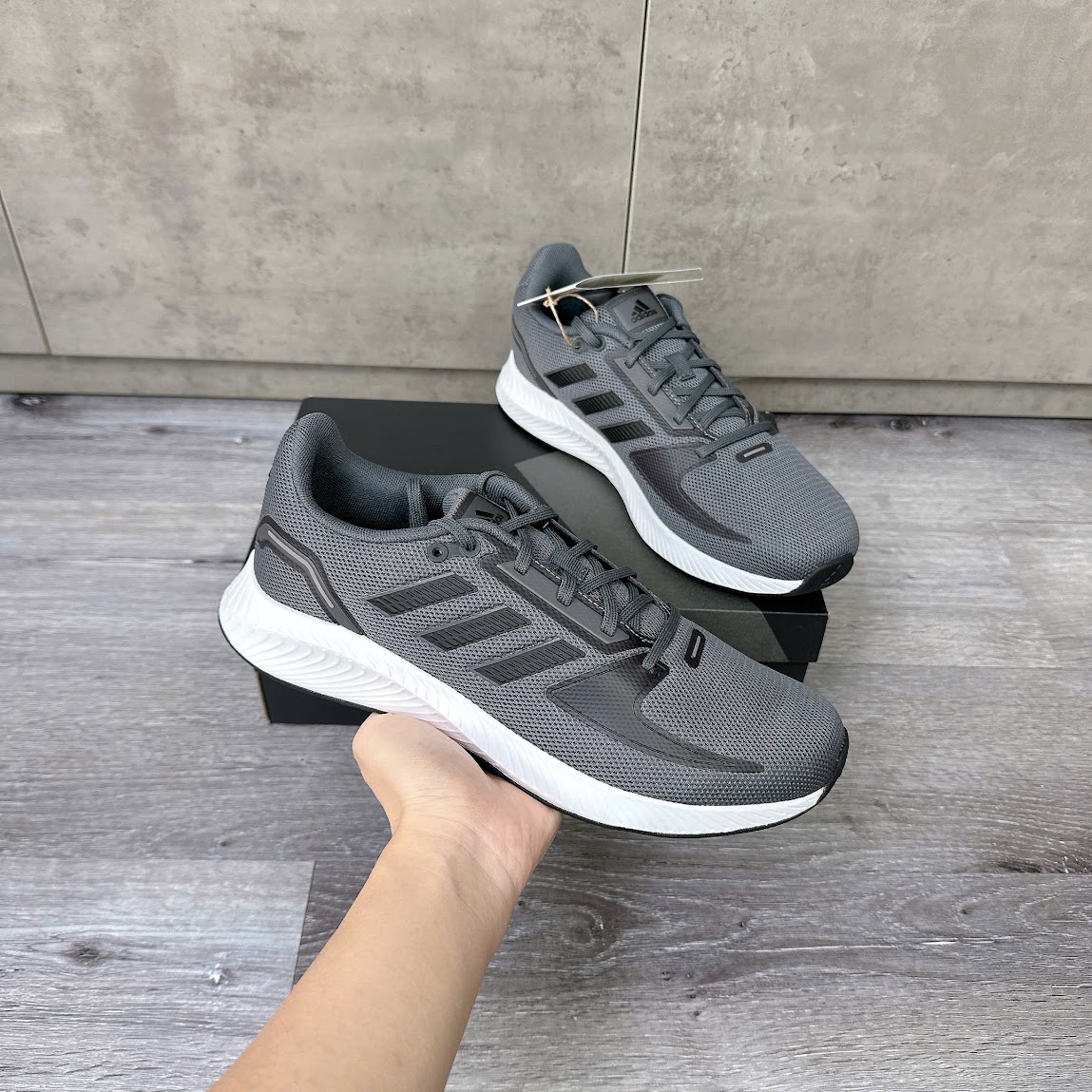 Giày Adidas Giày Run Falcon 2.0 Craft Green [ FY8741 ]