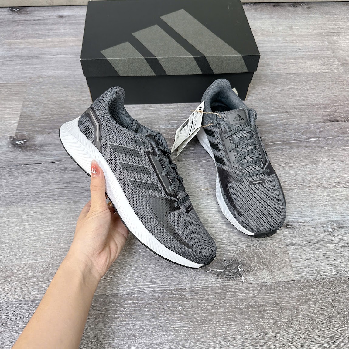 Giày Adidas Giày Run Falcon 2.0 Craft Green [ FY8741 ]