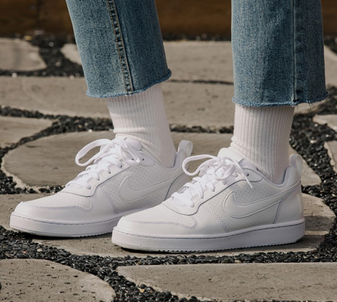 Giày Nike Court Borough Low White [ AV3171-100 ]