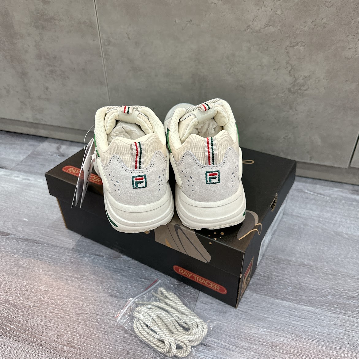 Giày Fila Ray Tracer White Red [ 1RM01153E 926 ]