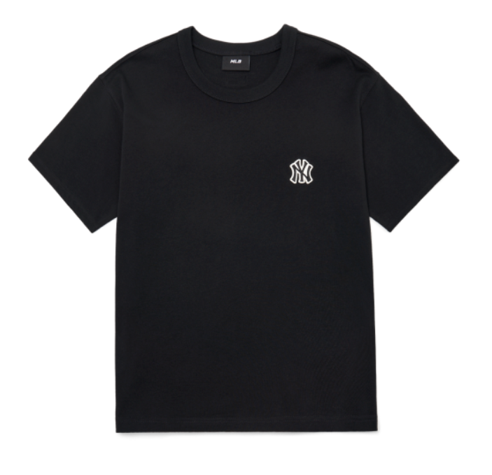 Áo MLB Logo New York Yankees màu đen [ 3ATSM8023-50BKS ]