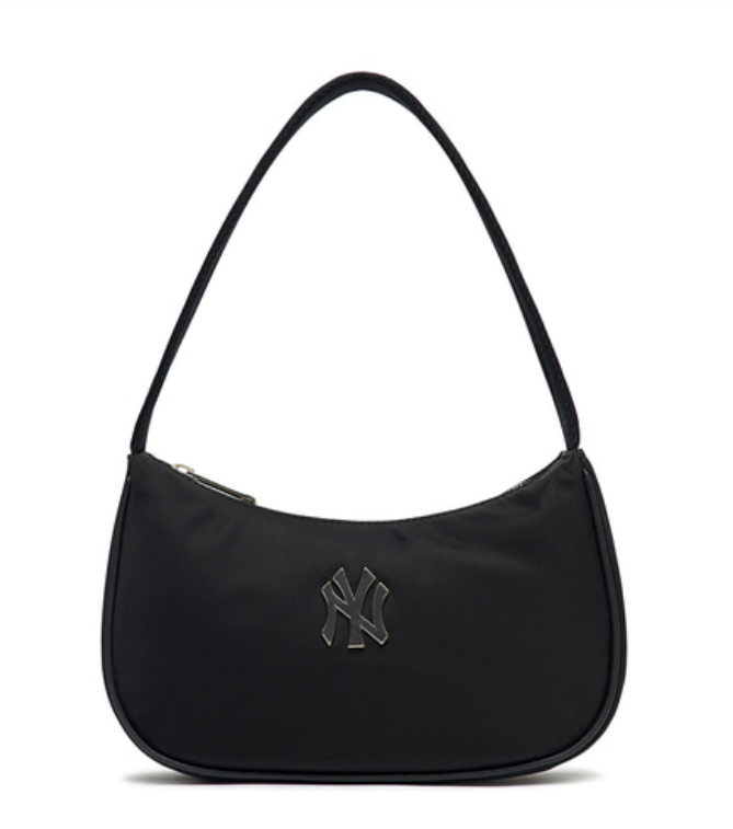 Túi MLB Nylon Hobo NY màu đen [ 3ABQS032N-50BKS ]