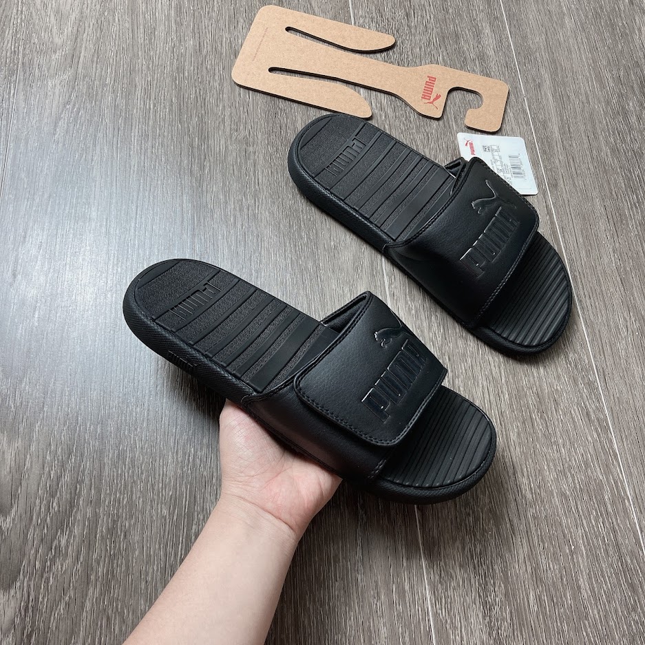 Dép PUMA Cool Cat full đen 371044-03