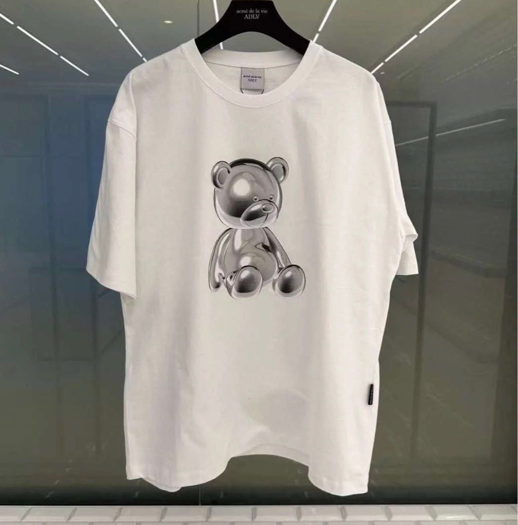 Áo Thun ADLV Metal Bear Wite [ ADLV23SS-SSAMTB-WHT ]