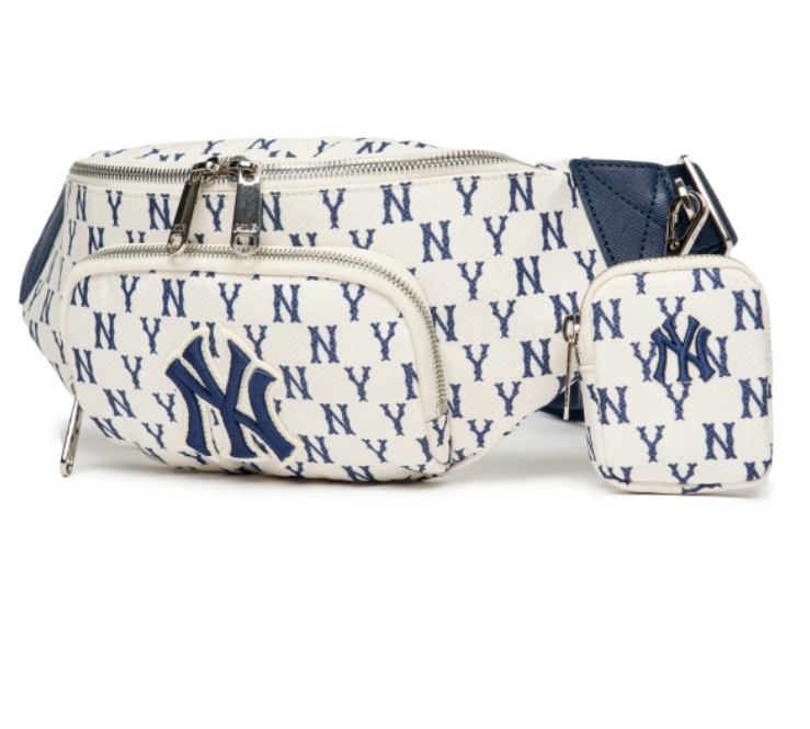 TÚI MLB MONOGRAM HIP SACK NY  3AHSM012N-50CRS