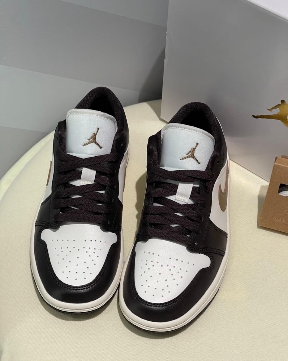Giày Nike JORDAN 1 LOW Shadow Brown DC0774 200