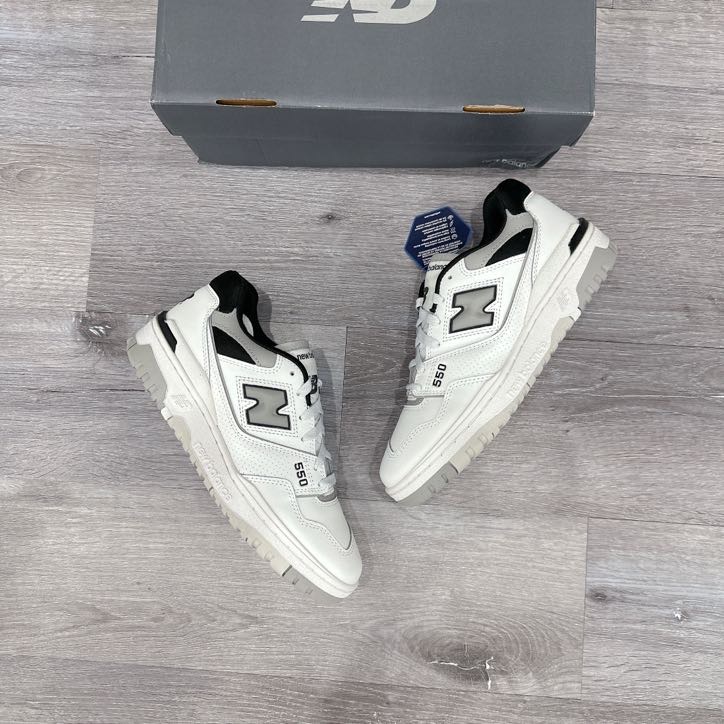 Giày New Balance 550 White Black Grey [ BB550NCL ]