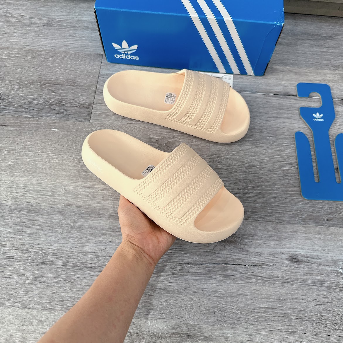 Dép Adidas Adilette Ayoon Màu Hồng Cam [ HP9572 ]