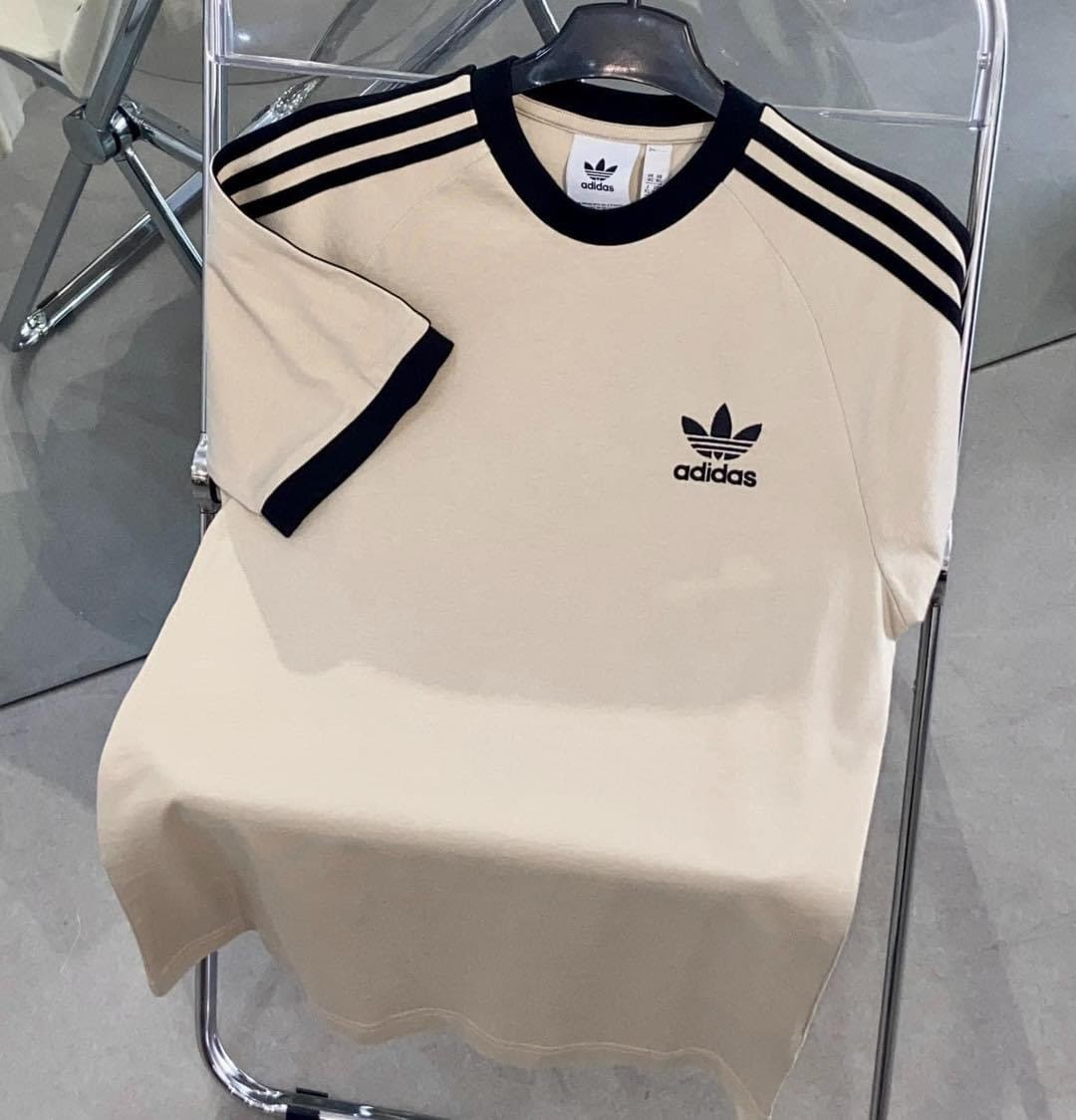 Áo Adidas Adicolor Classics 3-Stripes T-Shirt Màu Be [ IM2079 ]