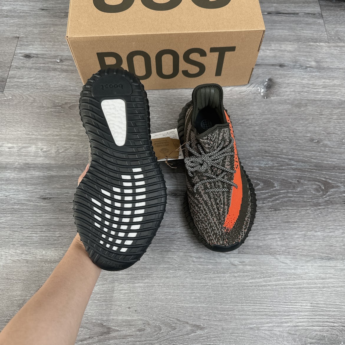 Giày Adidas Yeezy Boost 350 V2 Carbon Beluga [ HQ7045 ]
