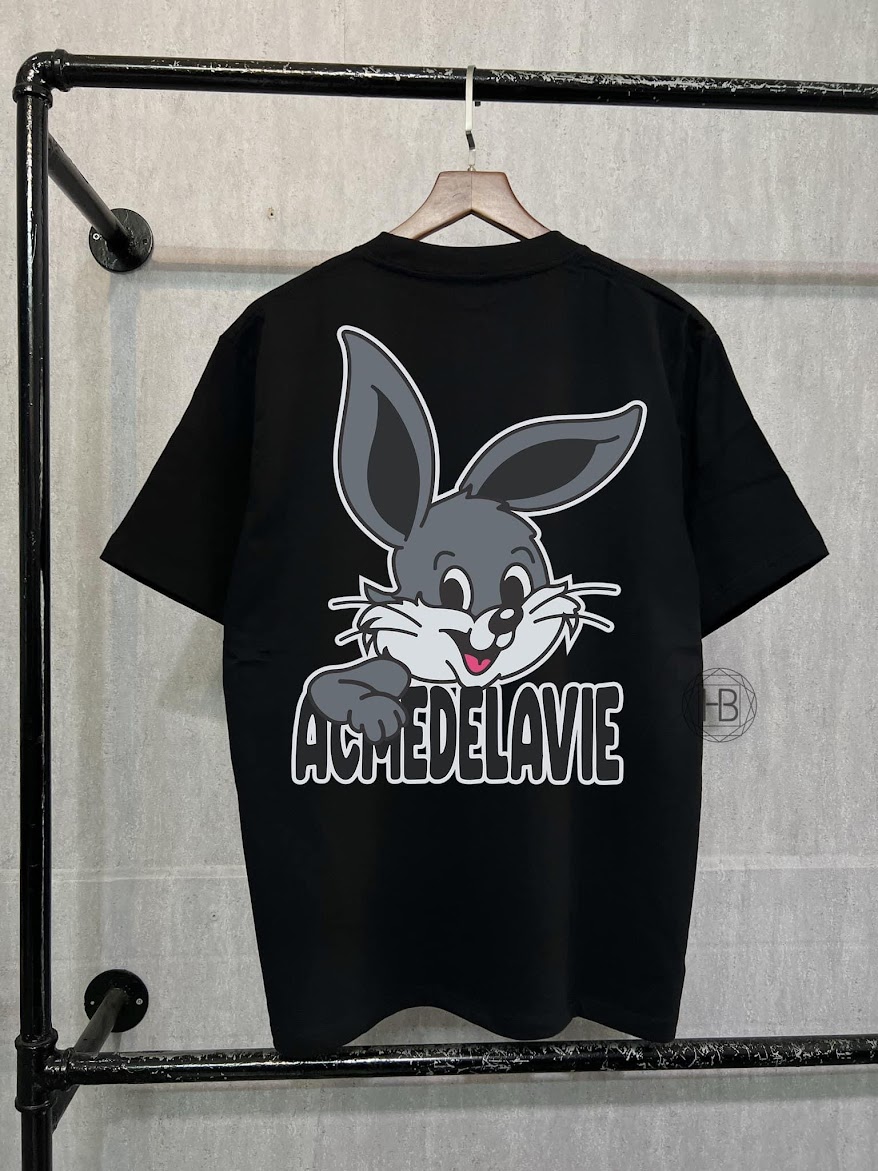 Áo Thun ADLV Cartoon Rabbit Short Sleeve Black [ ADLV23SS-SSACTB-BLK ]