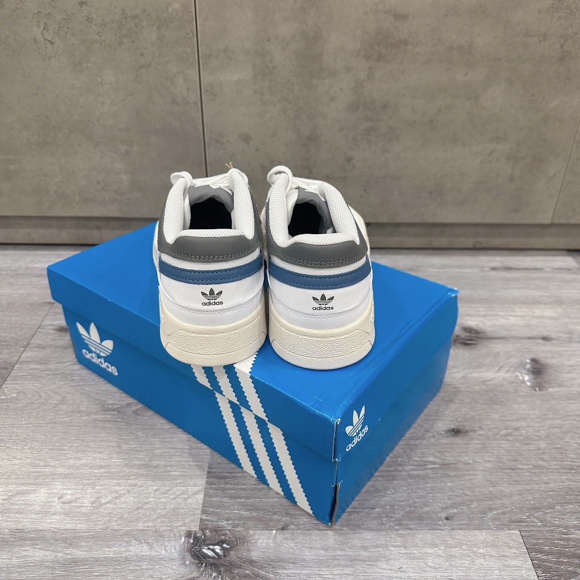 Giày Adidas Drop Step Low Grey Four Crew Blue [ IE1910 ]