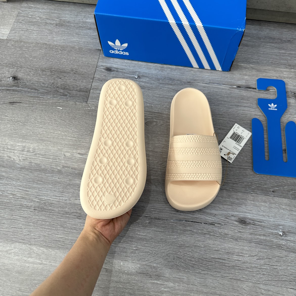 Dép Adidas Adilette Ayoon Màu Hồng Cam [ HP9572 ]