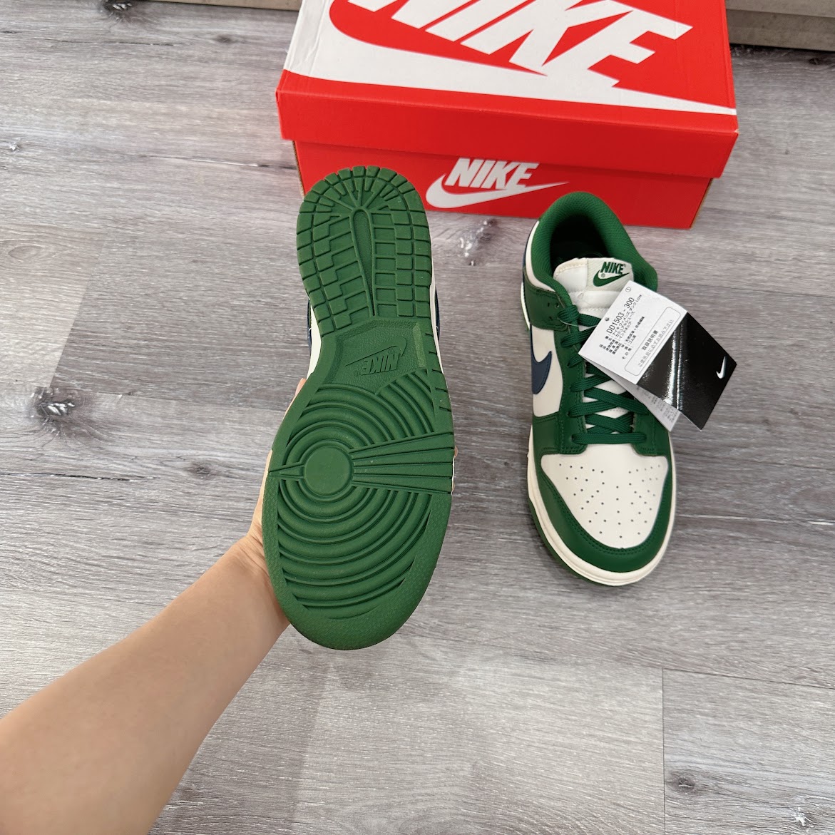 Giày Nike Dunk Low Retro Gorge Green Midnight [ DD1503 300 ]