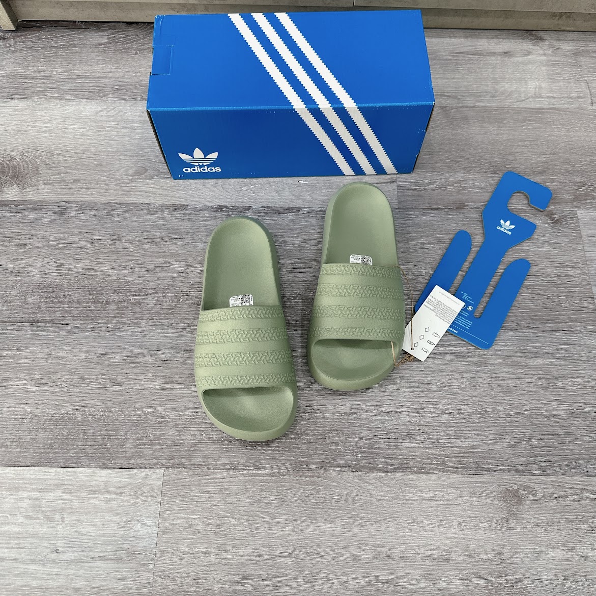 Dép Adidas AYOON Green [ IF7618 ]