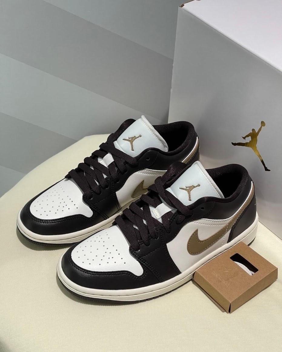 Giày Nike JORDAN 1 LOW Shadow Brown DC0774 200