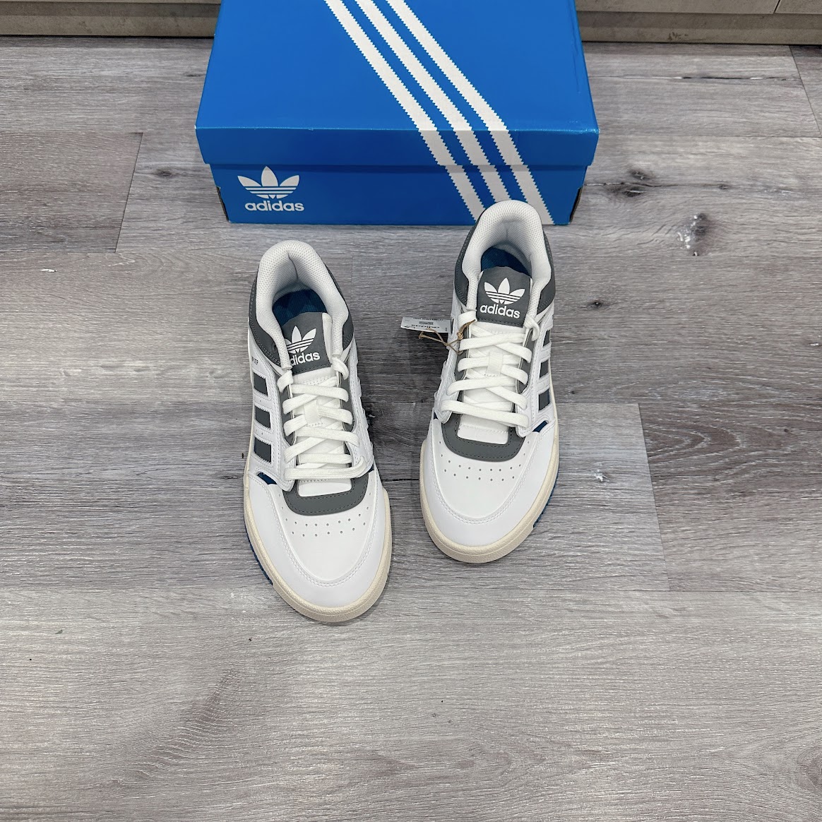 Giày Adidas Drop Step Low Grey Four Crew Blue [ IE1910 ]