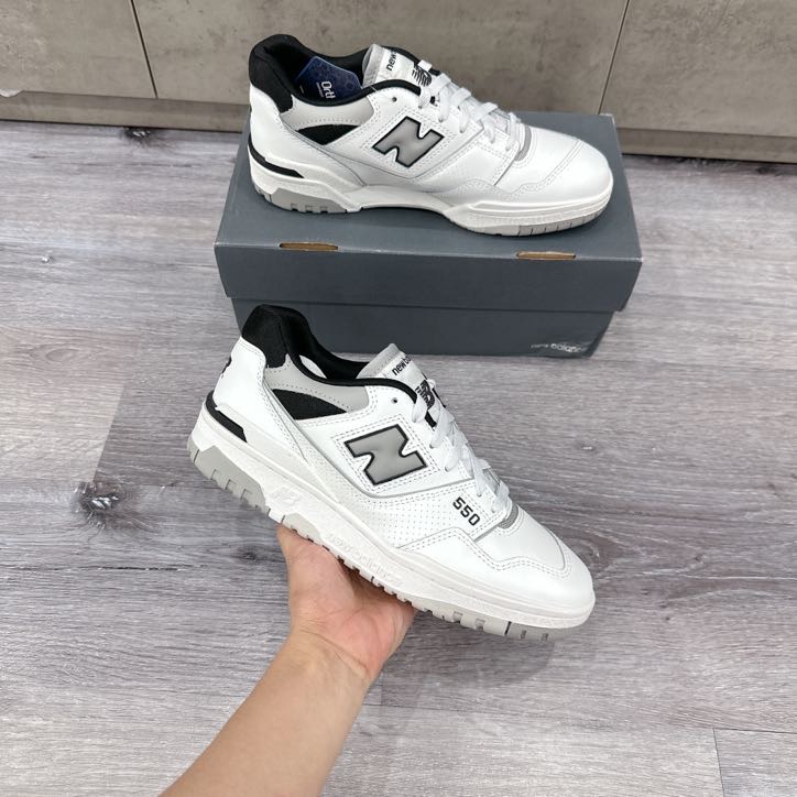 Giày New Balance 550 White Black Grey [ BB550NCL ]