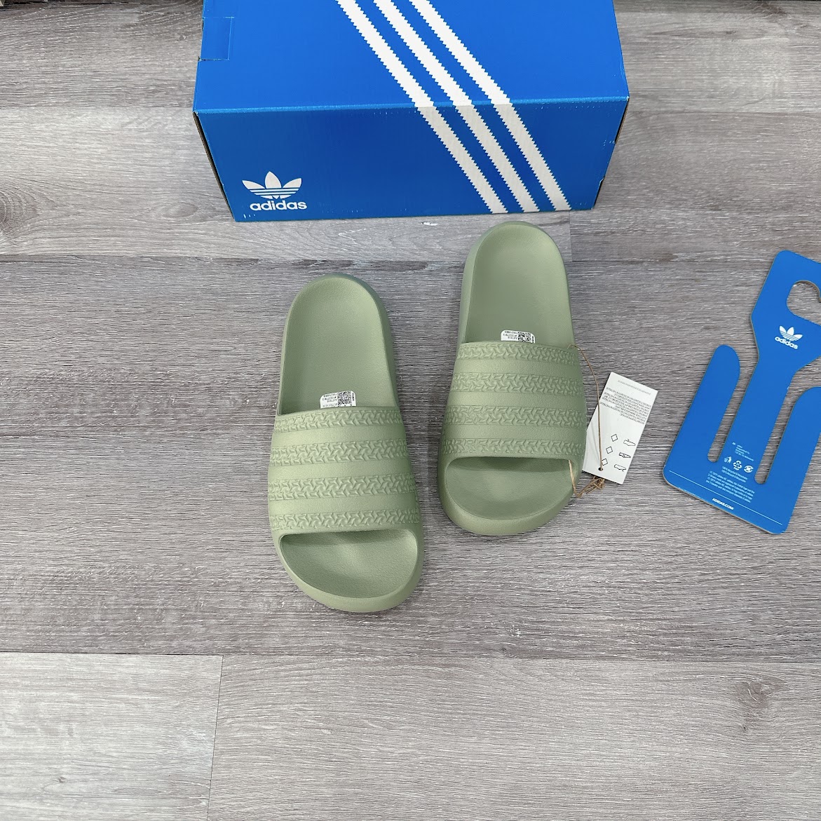 Dép Adidas AYOON Green [ IF7618 ]