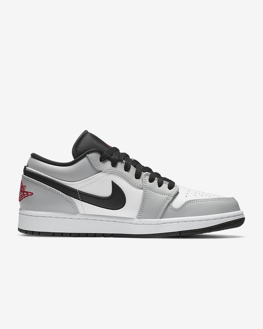 Giày Nike Air Jordan 1 Low Light Smoke Grey [ 553558 030 ]
