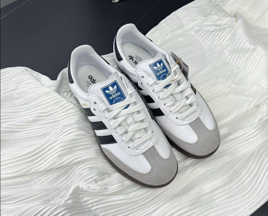 Giày Adidas Samba OG White [ IE3675 ]
