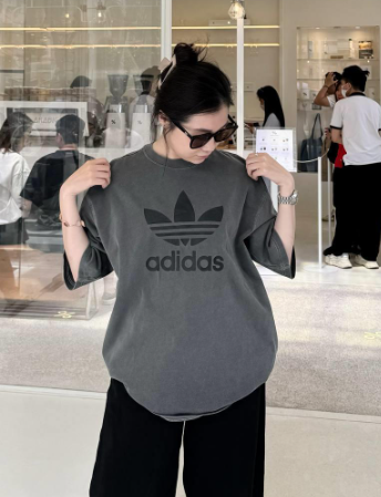 Áo Adidas Washed Trefoil Black [ IN2268 ]