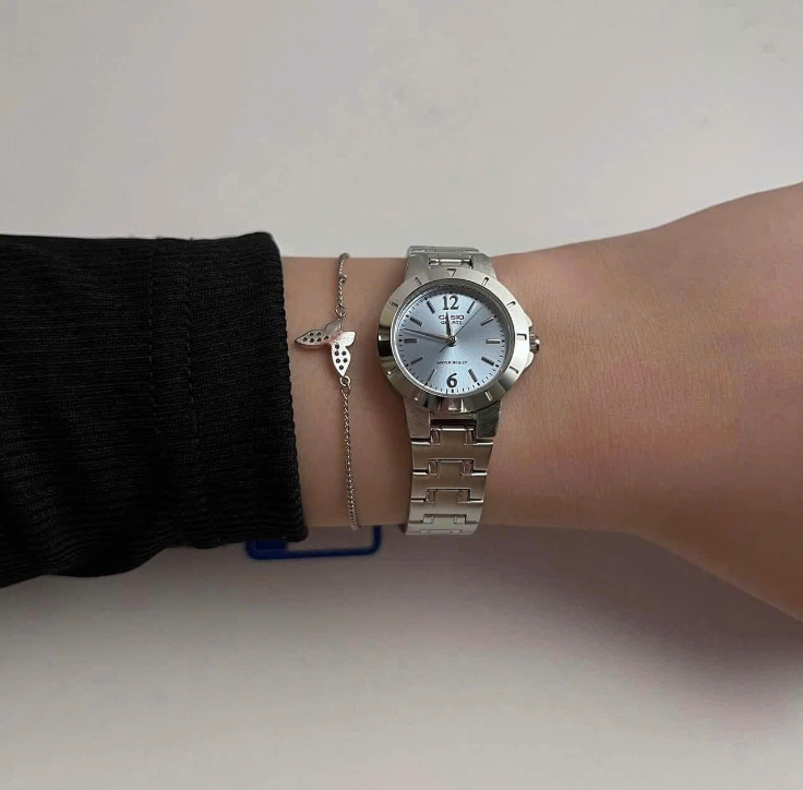 Đồng Hồ Casio Chính hãng Dây Kim Loại Standard  [ LTP-1177A-2AJF ]