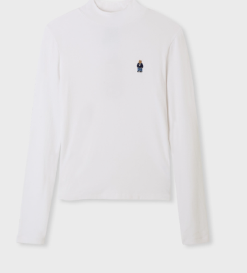 Áo WHO.AU thun cổ lọ Steve [ WHLAF4T51F-00 ]