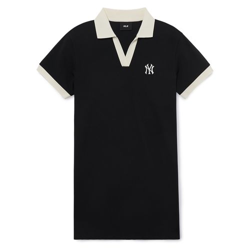 Váy Polo MLB One Piece New York Yankees Màu Đen [ 3FOPB0333-50BKS ]