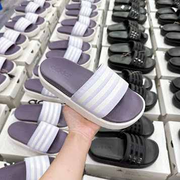 Dép Adidas Adilette Platform Silver Dawn [ IF3421 ]